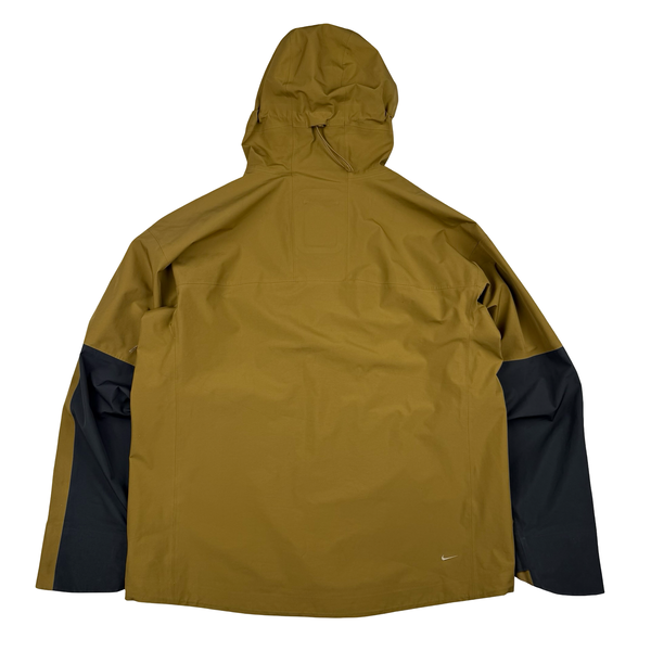 Nike ACG Misery Ridge Mustard/Black Storm-Fit Gore-Tex Jacket - Large