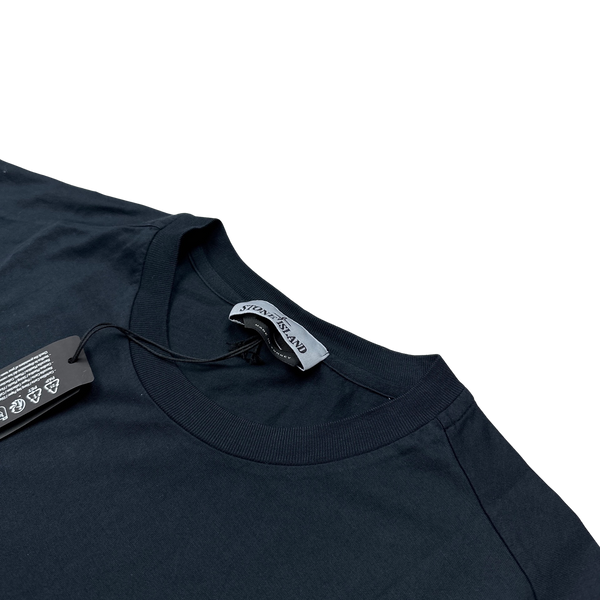 Stone Island 2023 Navy Cotton T Shirt - Large