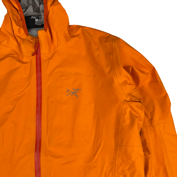 Arcteryx Orange Norvan Lightweight Gore-Tex Zipped Jacket - Medium