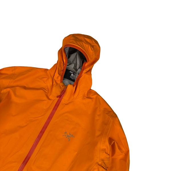 Arcteryx Orange Norvan Lightweight Gore-Tex Zipped Jacket - Medium