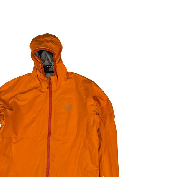 Arcteryx Orange Norvan Lightweight Gore-Tex Zipped Jacket - Medium
