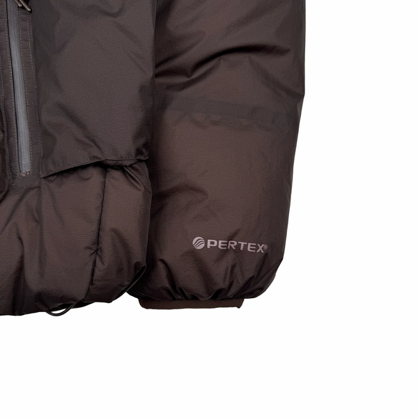 CP Company Metropolis Series Brown Pertex Down Filled Puffer Jacket - Small