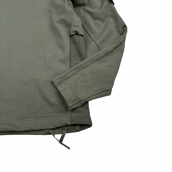 Stone Island 2022 Green Shadow Project Pullover Crewneck - Small