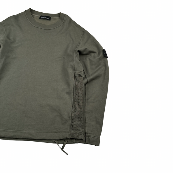 Stone Island 2022 Green Shadow Project Pullover Crewneck - Small