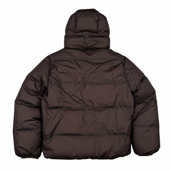 CP Company Metropolis Series Brown Pertex Down Filled Puffer Jacket - Small
