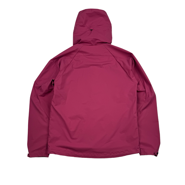 CP Company Fuchsia Pro Tek Hooded Zip up Jacket - Medium (48)