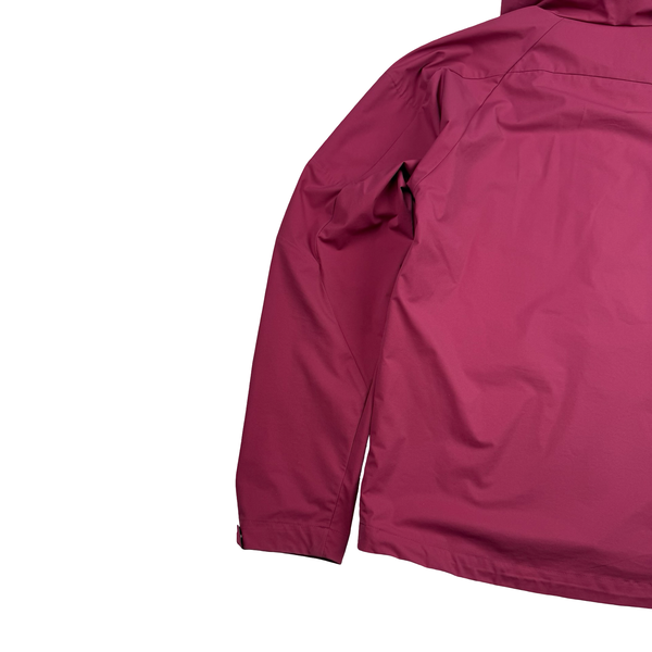 CP Company Fuchsia Pro Tek Hooded Zip up Jacket - Medium (48)