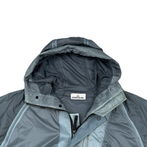 Stone Island 2015 Hyperlight Blue Fishtail Parka Jacket - XL