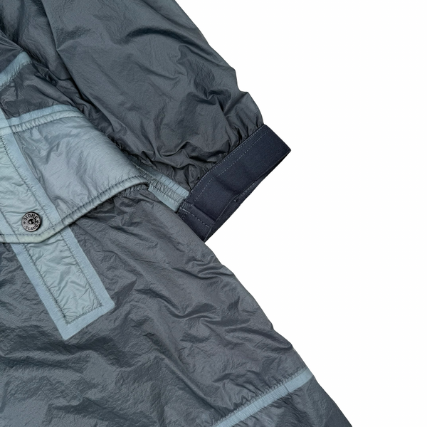 Stone Island 2015 Hyperlight Blue Fishtail Parka Jacket - XL