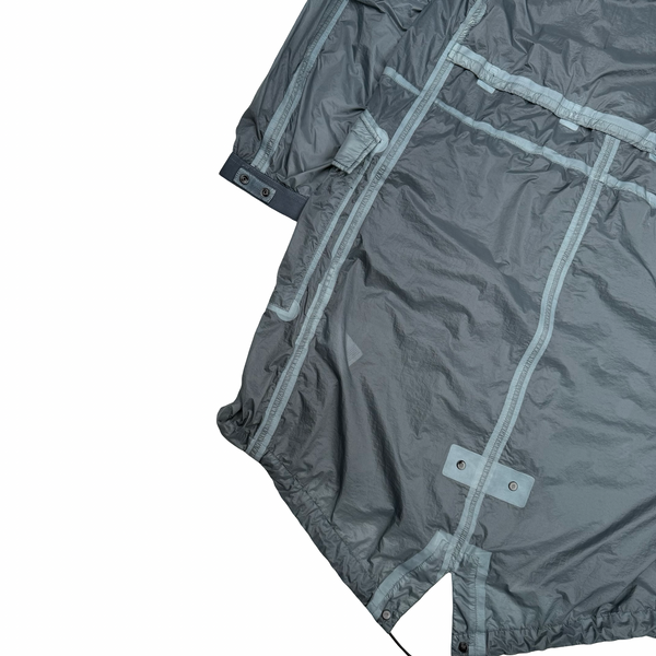 Stone Island 2015 Hyperlight Blue Fishtail Parka Jacket - XL