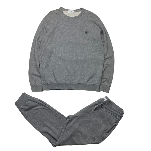 Stone Island 2015 Grey Tracksuit Set - XL