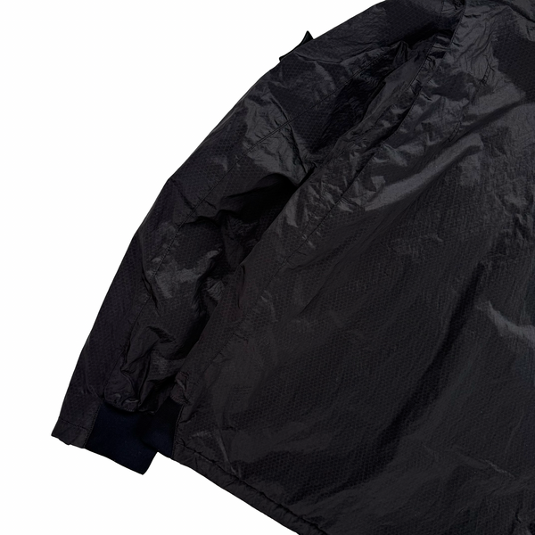 Stone Island 2009 Shadow Project Black Nylon Trylon-R Insulated Wind Breaker - Large