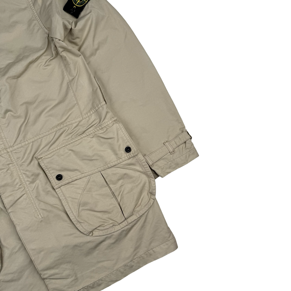 Stone Island 2010 Trench Coat Jacket - Large