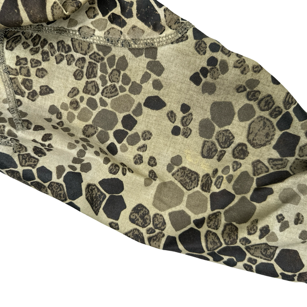 Stone Island Alligator Camo Light Cotton / Nylon Fishtail Parka - Medium