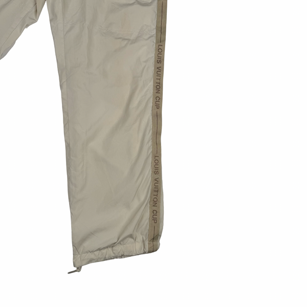 Louis Vuitton Cup Vintage 90's Nylon Spellout Trousers - Small