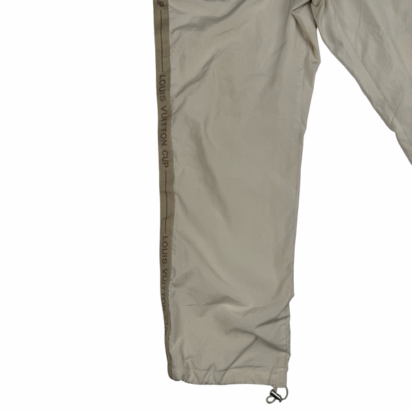 Louis Vuitton Cup Vintage 90's Nylon Spellout Trousers - Small