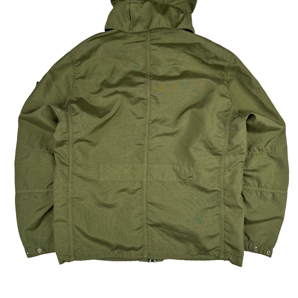 Stone Island 2021 Green Hollowcore Poly Light Shadow Project Jacket - Small