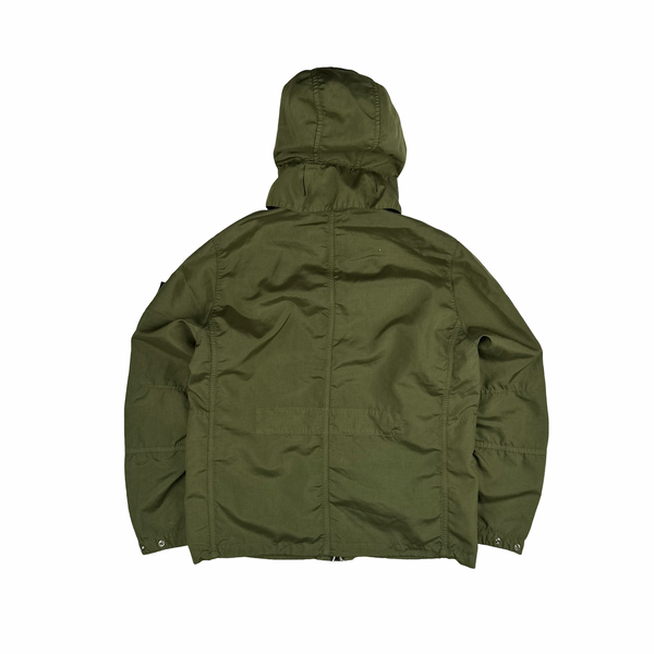 Stone Island 2021 Green Hollowcore Poly Light Shadow Project Jacket - Small