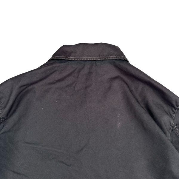 Stone Island 2002 Vintage Brown Cotton Buttoned Work Jacket - XXL