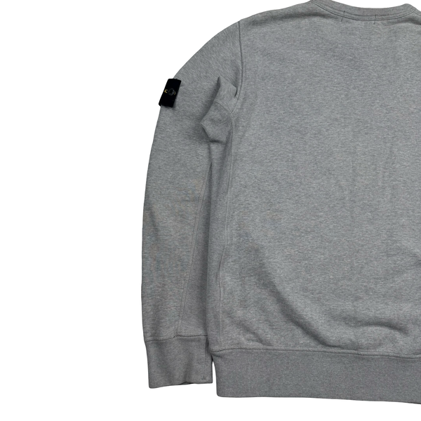 Stone Island 2013 Grey Cotton Crewneck Sweatshirt - Medium