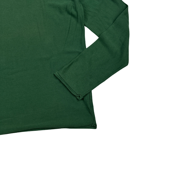 Stone Island 2006 Cotton Green Lightweight Jumper - XL