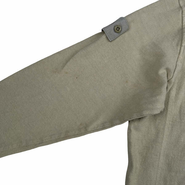 Stone Island 2023 Beige Ghost Piece Cotton Crewneck Jumper - Medium