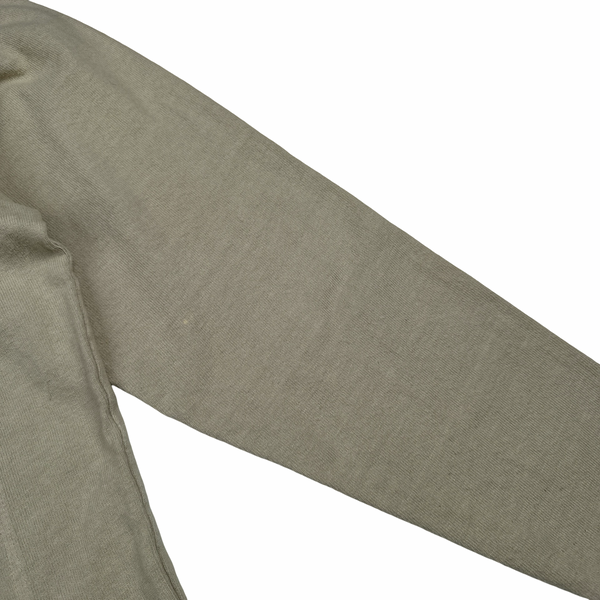 Stone Island 2023 Beige Ghost Piece Cotton Crewneck Jumper - Medium