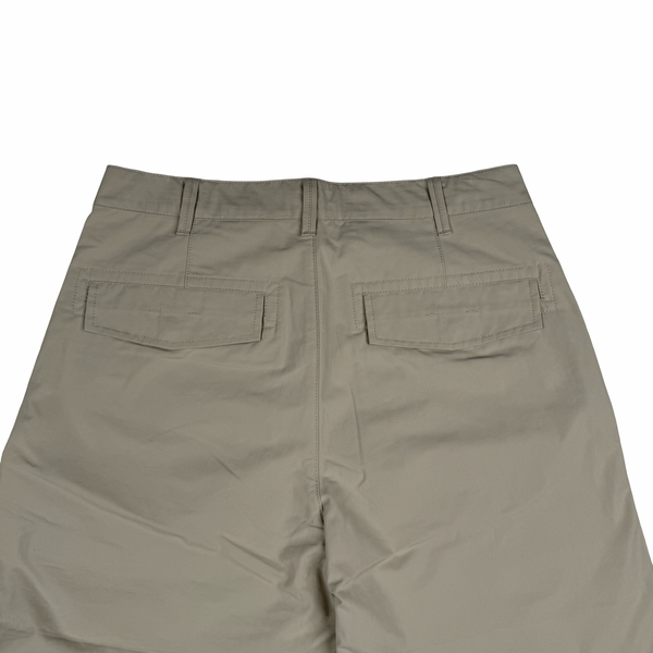 Stone Island 2025 Ghost Piece Light Khaki Beige Type Re Fit Cotton Chino Trousers - 30" (Small)