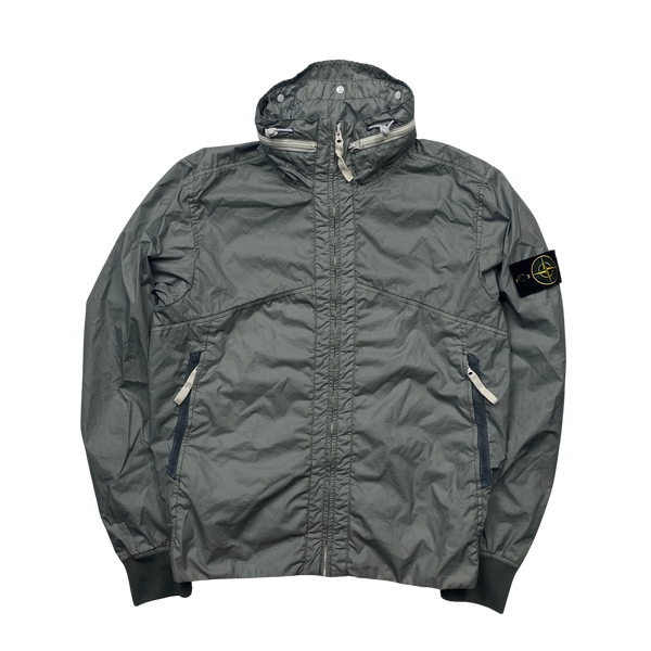 Stone Island 2017 Grey Membrana 3L TC Summer Jacket - Medium