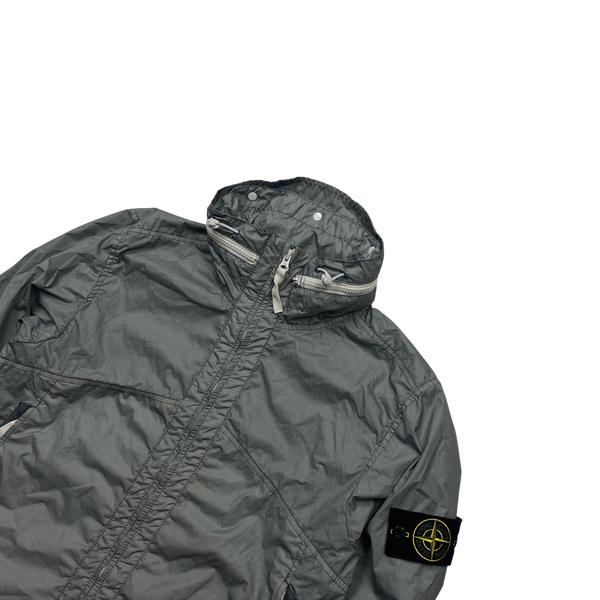 Stone Island 2017 Grey Membrana 3L TC Summer Jacket - Medium