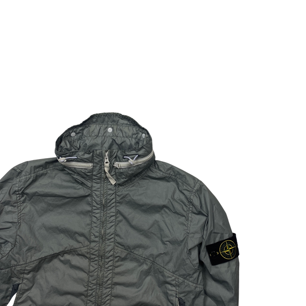 Stone Island 2017 Grey Membrana 3L TC Summer Jacket - Medium