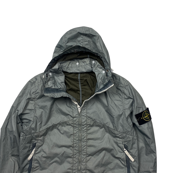 Stone Island 2017 Grey Membrana 3L TC Summer Jacket - Medium
