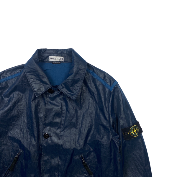 Stone Island Vintage SS2000 Laminated Nylon Jacket - Medium