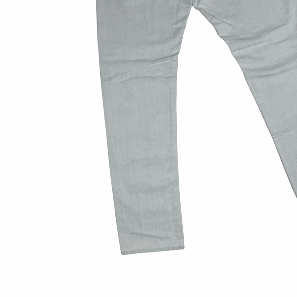 Stone Island 2026 Denim Research Indigo - Ultra Bleach Straight Trousers - 30" (Small)