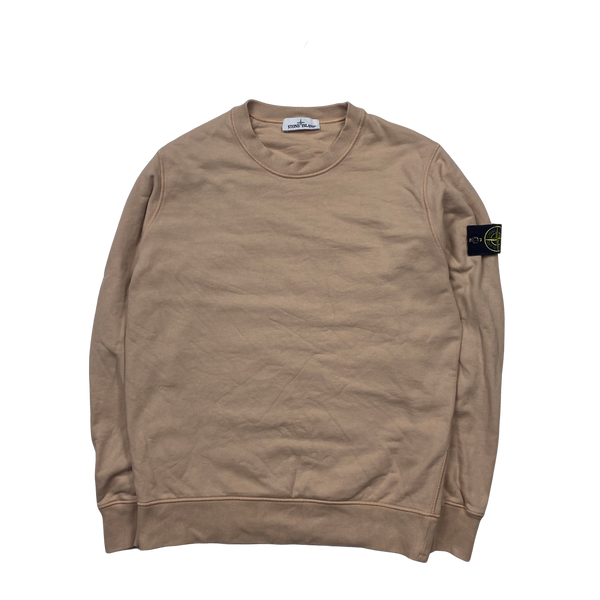 Stone Island 2021 Salmon Crewneck Sweatshirt - Large