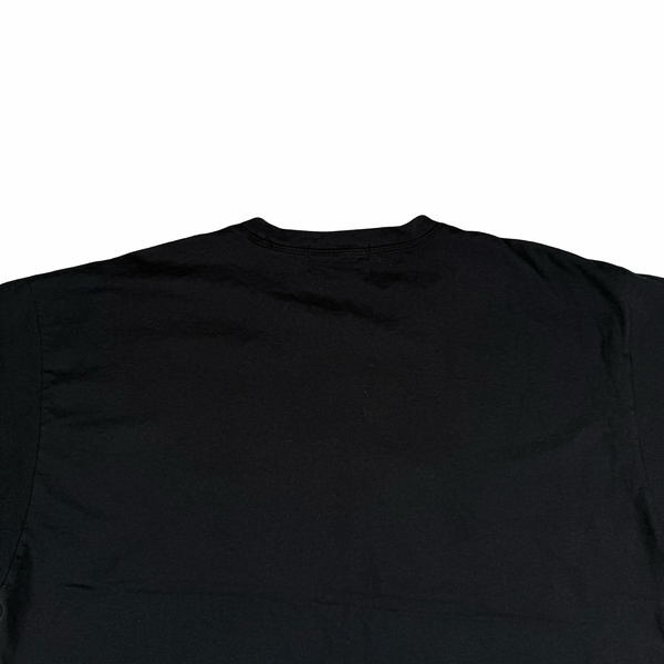 Stone Island x Supreme 2020 Black  Cotton Spellout T Shirt - Large