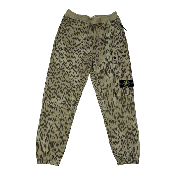 Stone Island 2021 Rain Camo Cargo Joggers - Small