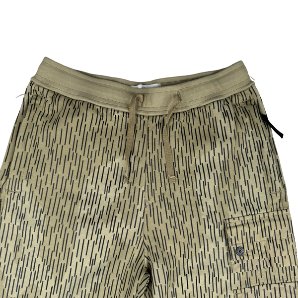 Stone Island 2021 Rain Camo Cargo Joggers - Small