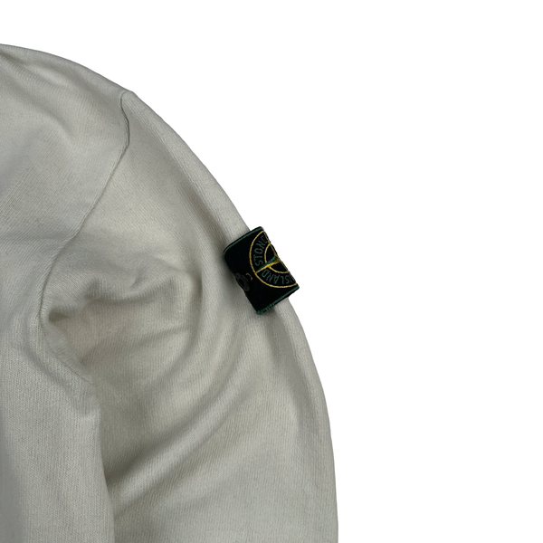Stone Island 1997 Vintage Cream Cotton Pullover - Medium