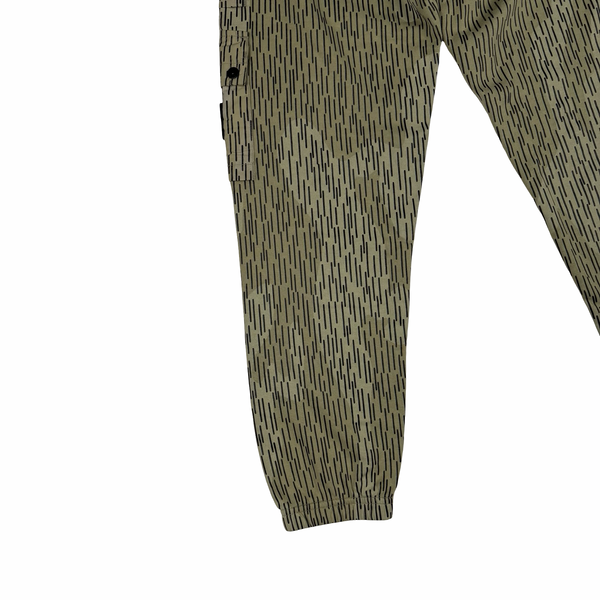 Stone Island 2021 Rain Camo Cargo Joggers - Small
