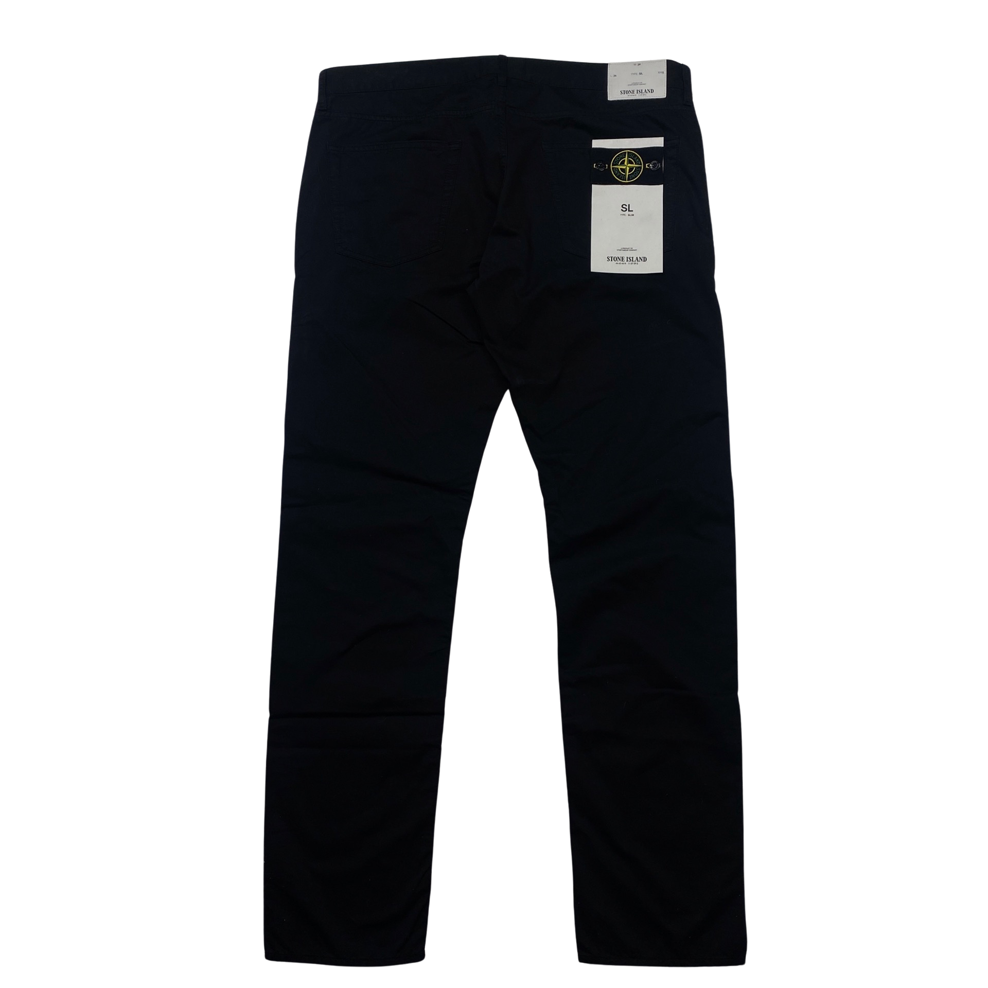 Stone Island Black Slim Fit Jeans 38