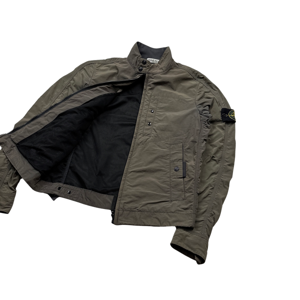 Stone Island 2011 Grey Micro Reps Bomber Jacket - Small