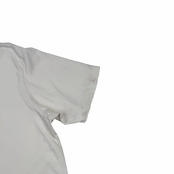 Stone Island 2013 White Cotton Crewneck T Shirt - XL