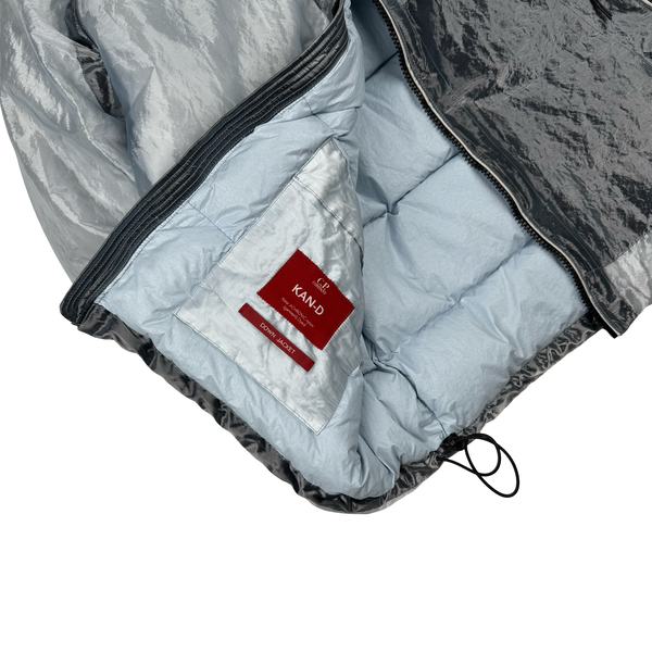 CP Company x End Silver Ice Kan-D Down Puffer Goggle Jacket - XL
