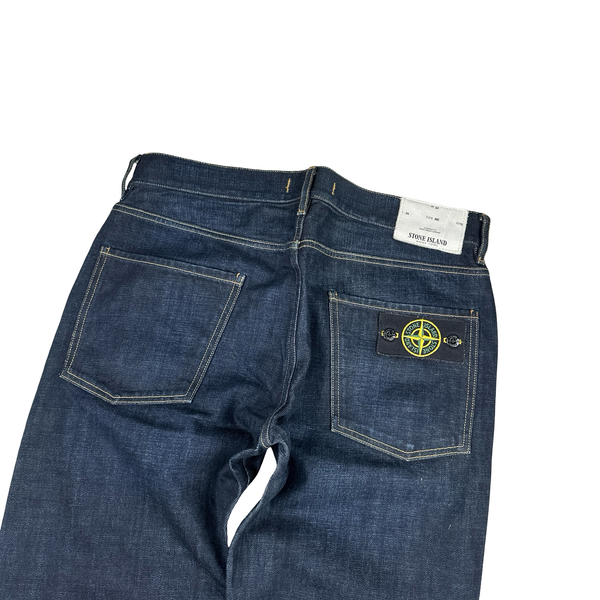 Stone Island 2010 Regular Fit Dark Denim Jeans - 32"