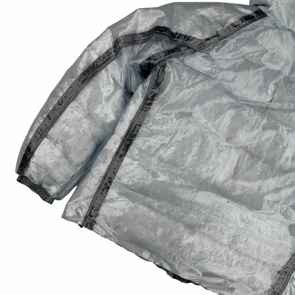 CP Company x End Silver Ice Kan-D Down Puffer Goggle Jacket - XL