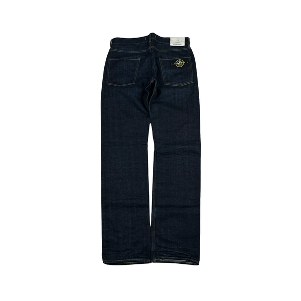 Stone Island 2010 Regular Fit Dark Denim Jeans - 32"