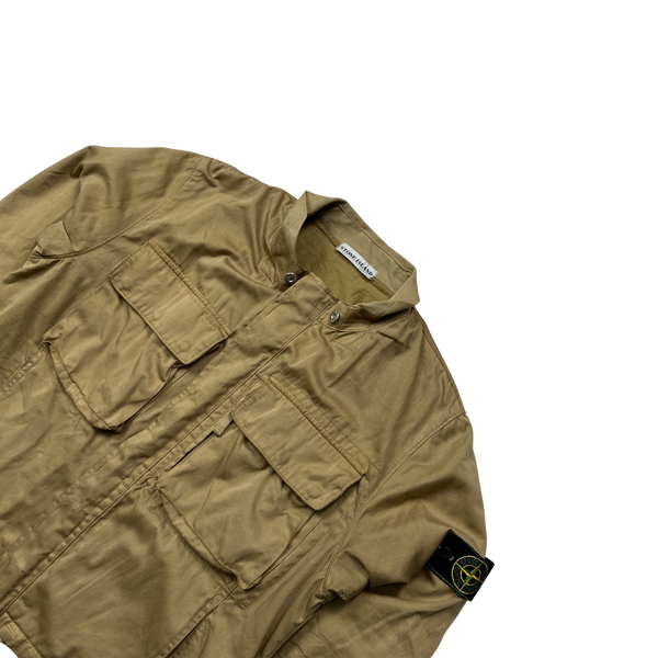 Stone Island 1998 Beige Cotton Jacket - Small