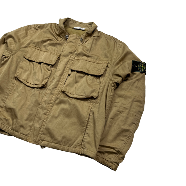 Stone Island 1998 Beige Cotton Jacket - Small