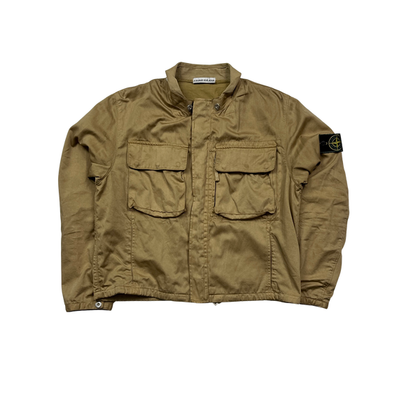 Stone Island 1998 Beige Cotton Jacket - Small